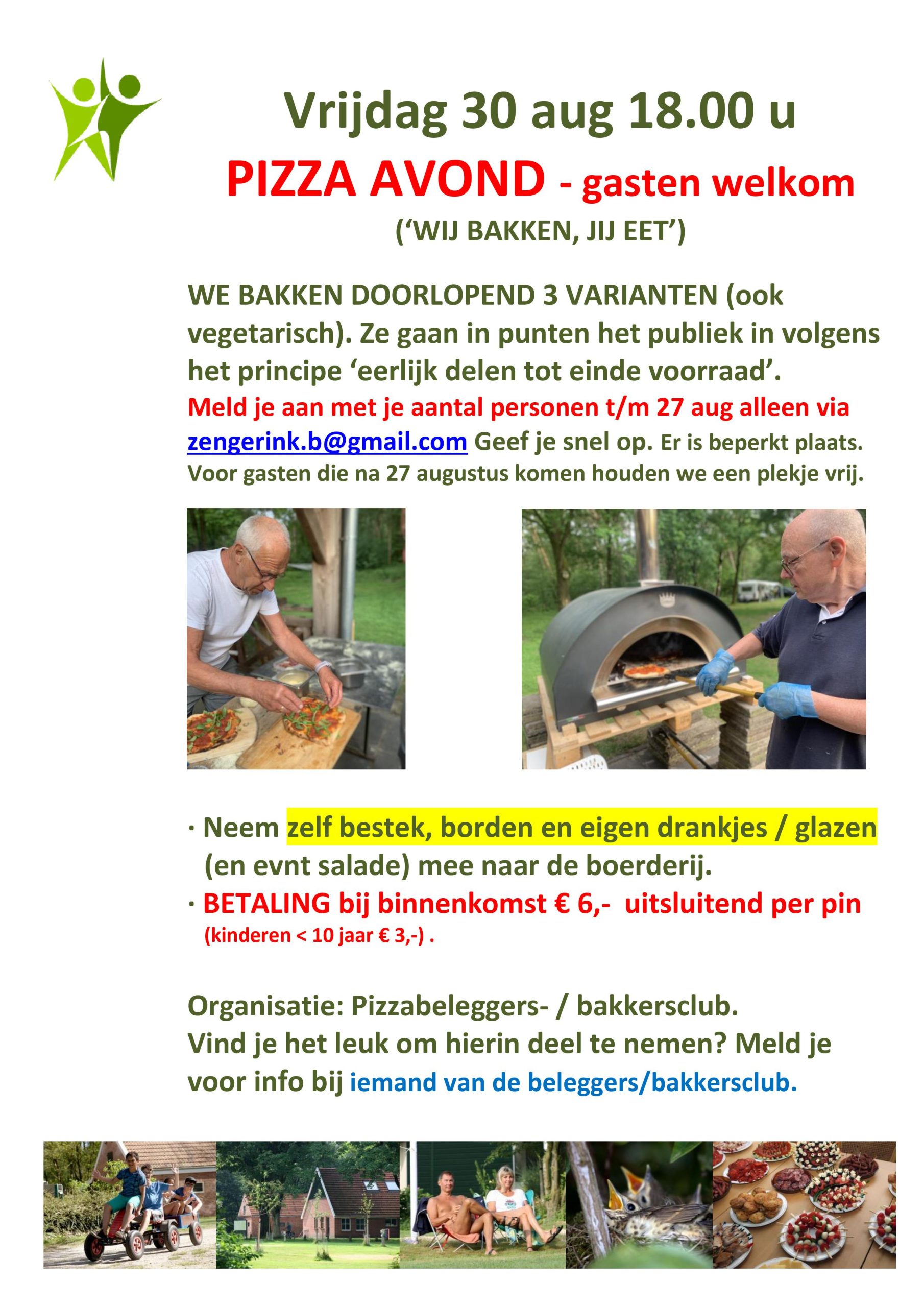 Pizza avond 30 aug